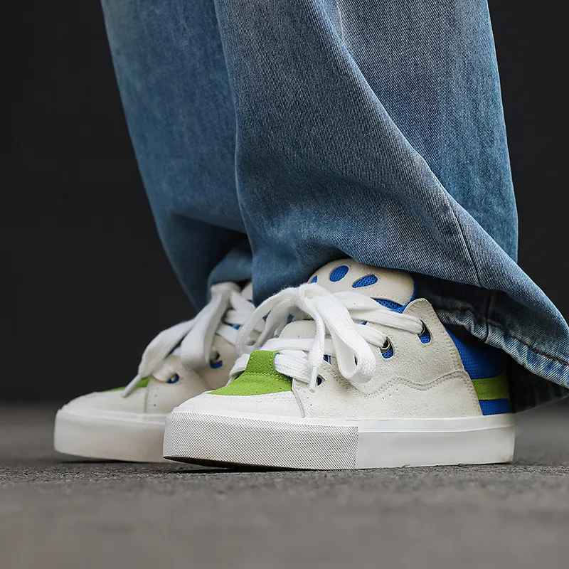 OUGLEMEN Wear resistant, Lightweight, Breathable, And Non slip. Low Top Skateboard Shoes Unisex-14