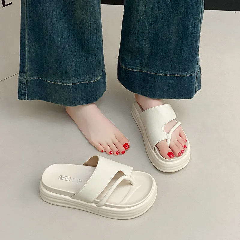 OUGLEMEN EVA Quiet Odor Resistant Flip Flops Women's-3