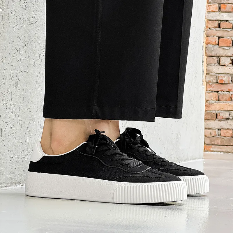 OUGLEMEN Low Top Skateboard Shoes Men's-4