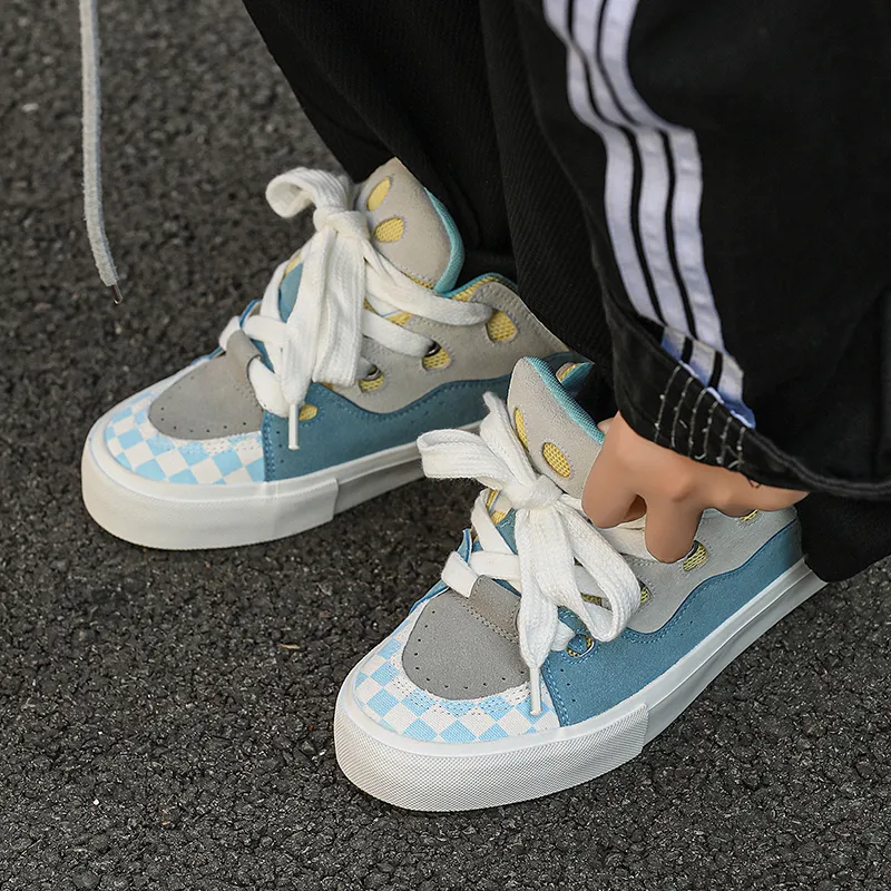OUGLEMEN Wear resistant, Lightweight, Breathable, And Non slip. Low Top Skateboard Shoes Unisex-17