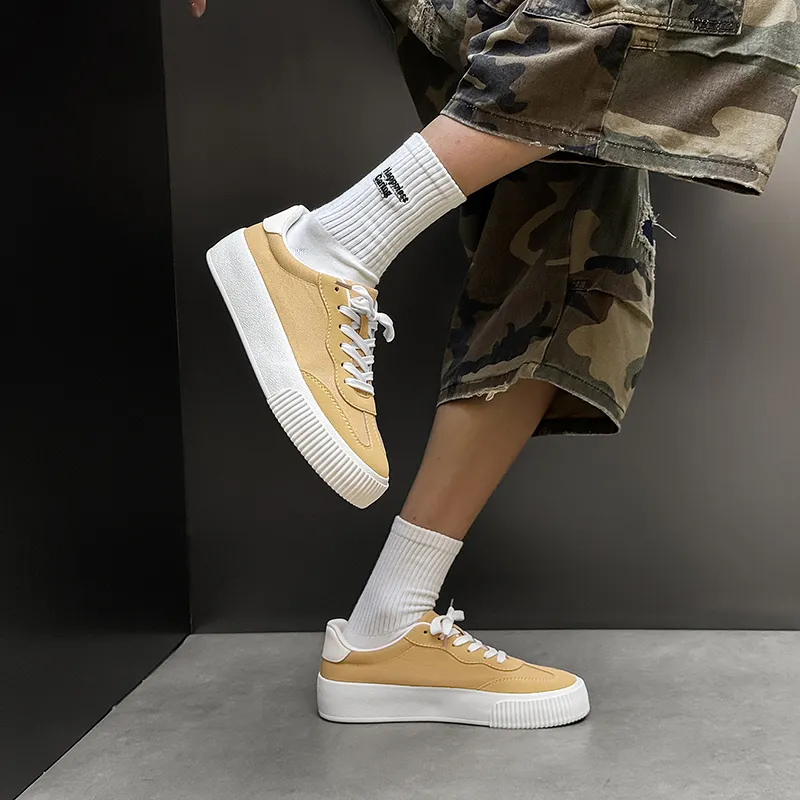 OUGLEMEN Low Top Skateboard Shoes Men's-8