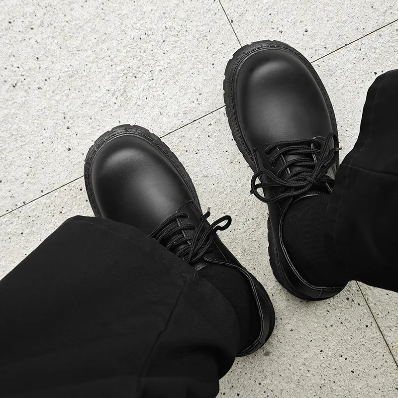 / Dress Shoes Unisex Low Top Black-33