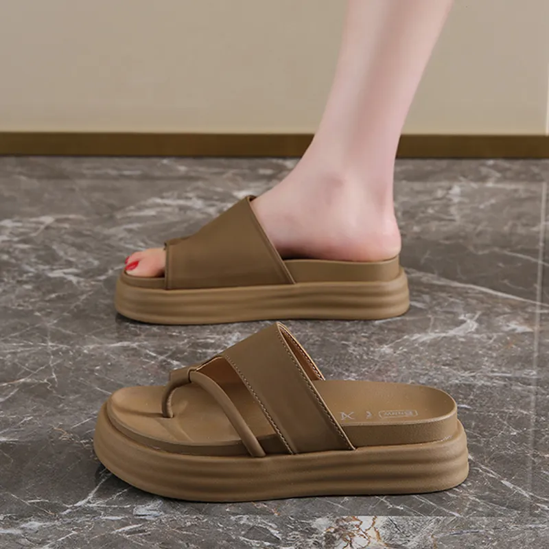 OUGLEMEN EVA Quiet Odor Resistant Flip Flops Women's-14