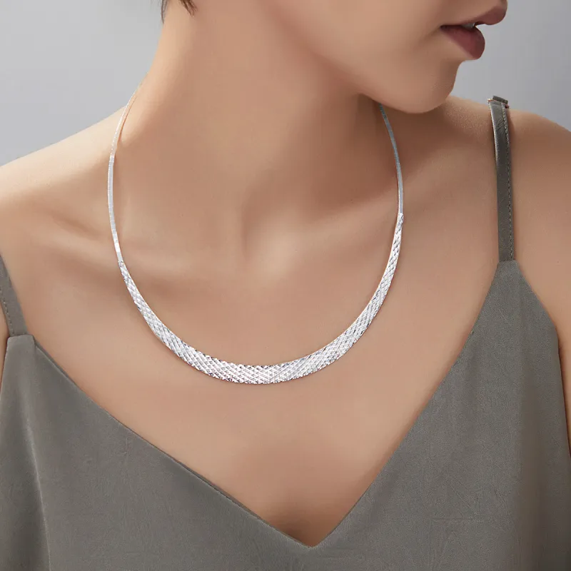 ADHORA 925 Sterling Silver Necklaces Women's-2