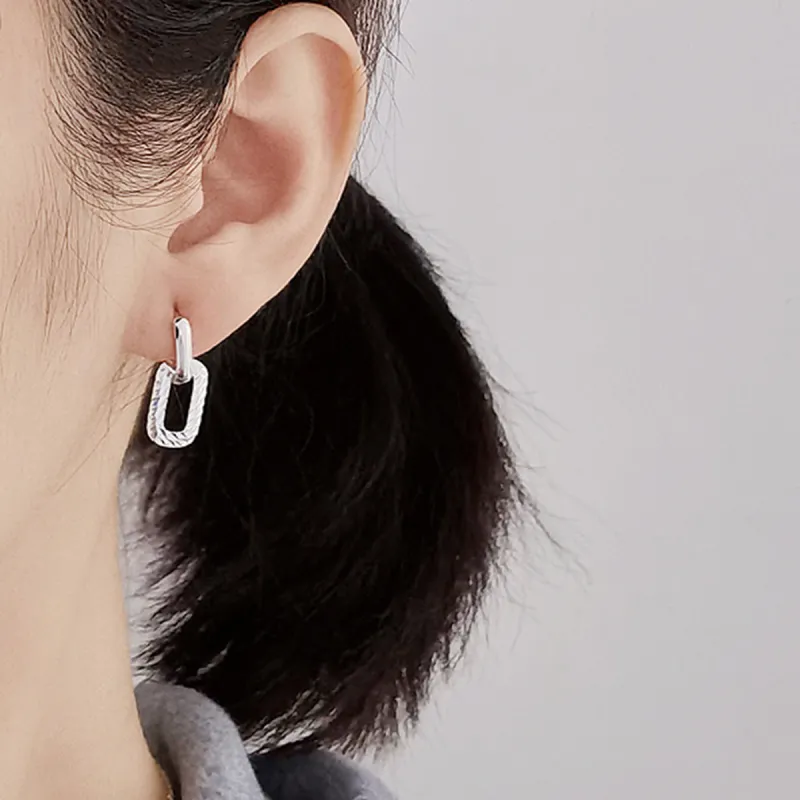 ADHORA 925 Sterling Silver Earrings Women's-2