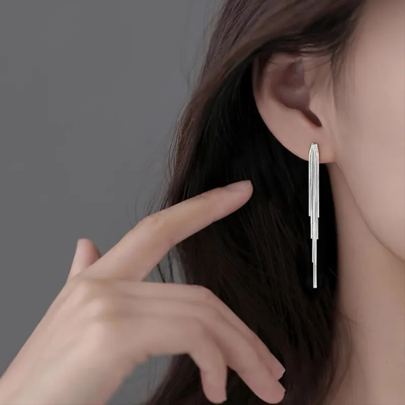 ADHORA S925 Silver Earrings Women's-1