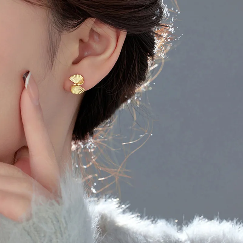 ADHORA S925 Silver Stud Earrings Women's-6