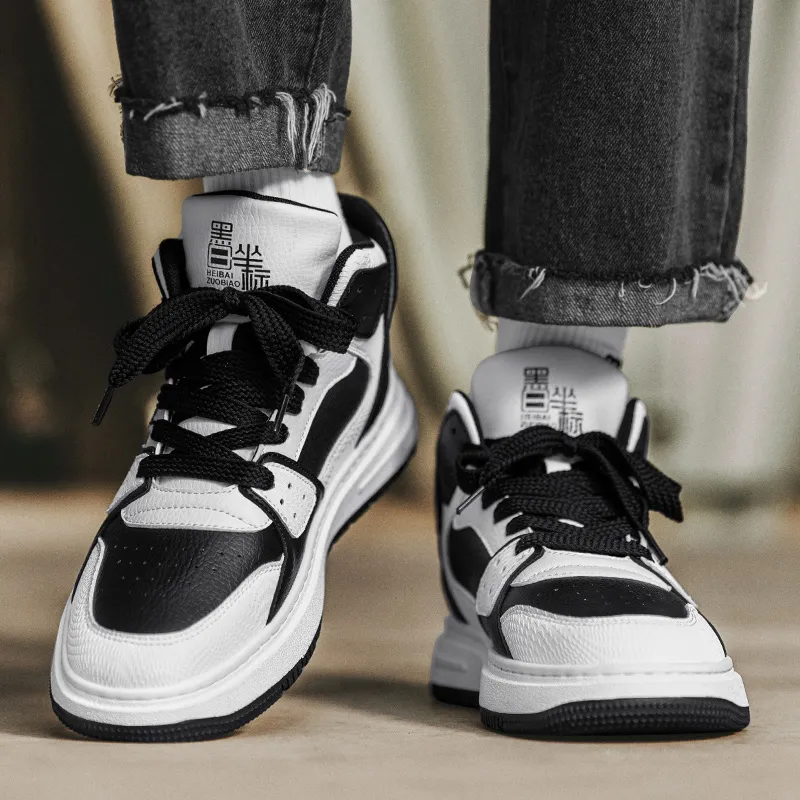 YIVELOVE Warm Anti-Slip And Wear-Resistant High-Top Skateboard Shoes Men's-8