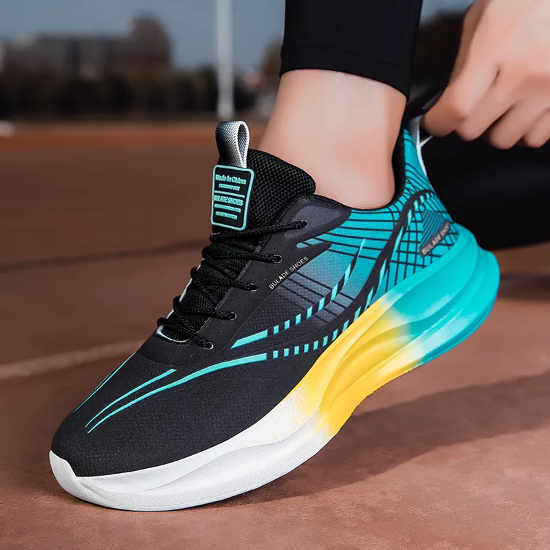 YIVELOVE Anti-Slip And Wear-Resistant Breathable Low-Top Casual Running Shoes Men's-5