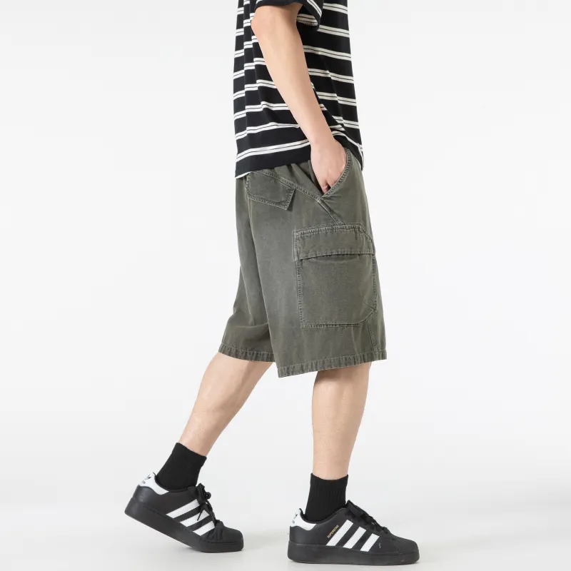 SOIE Denim Shorts Unisex-13