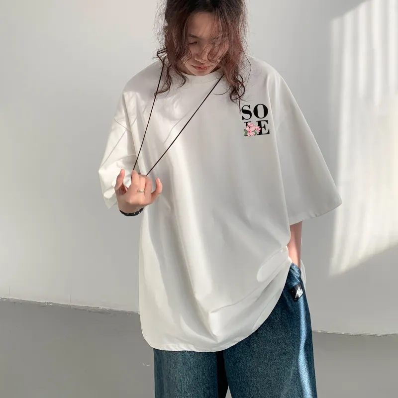 SOIE T Shirts Unisex White-3