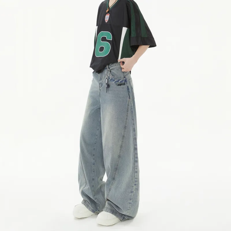 SOIE Jeans Unisex Vintage Blue-2