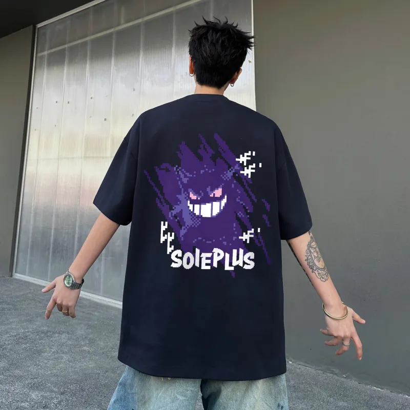SOIE T-Shirts Unisex Navy Blue-2