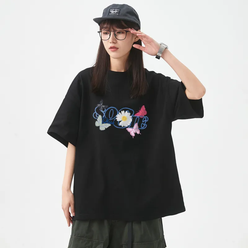 SOIE T Shirts Unisex Black-2