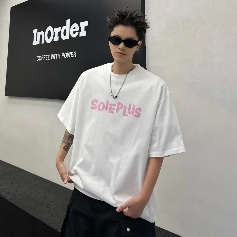 SOIE T Shirts Unisex White-3