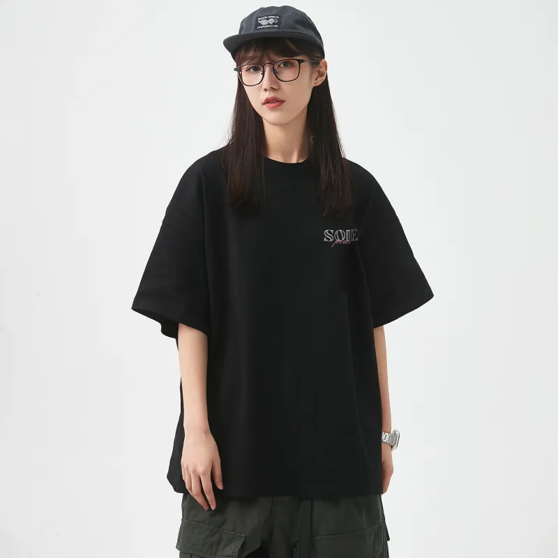 SOIE T Shirts Unisex Black-3