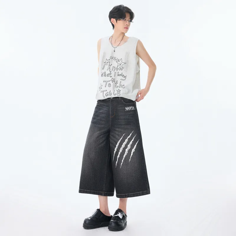 SOIE Denim Shorts Unisex-4