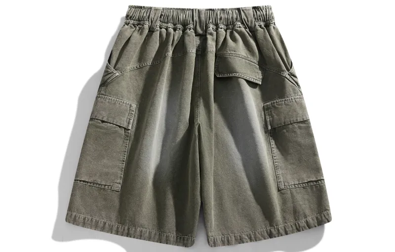 SOIE Denim Shorts Unisex-12