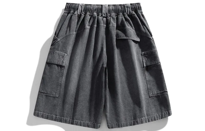 SOIE Denim Shorts Unisex-7