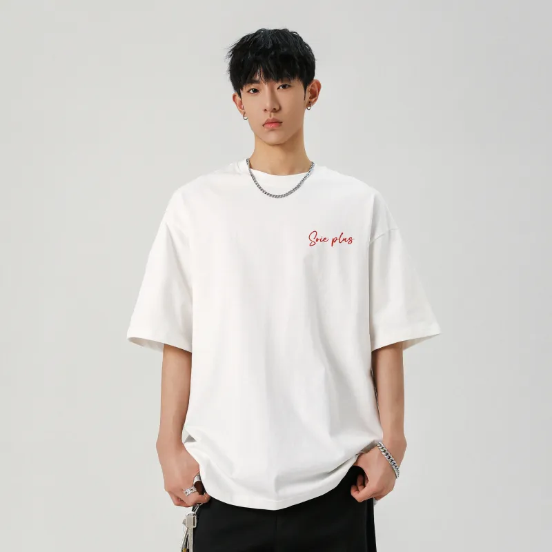 SOIE T Shirts Unisex White-3