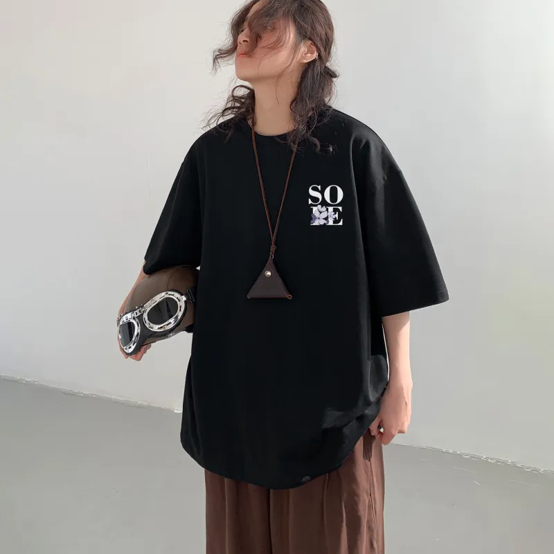 SOIE T Shirts Unisex Black-3