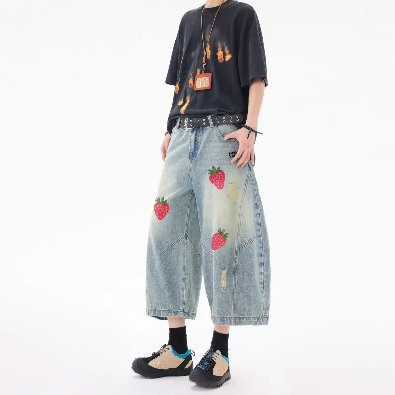 SOIE Denim Shorts Unisex-7