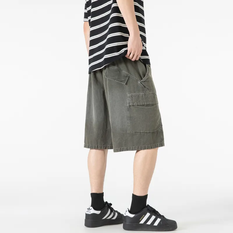 SOIE Denim Shorts Unisex-14