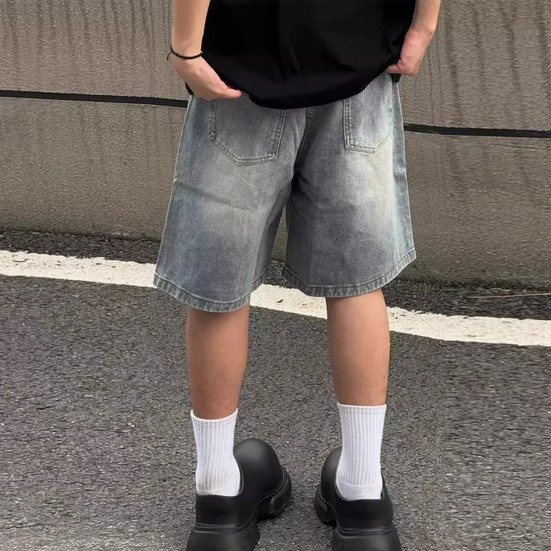 SOIE Denim Shorts Unisex-9