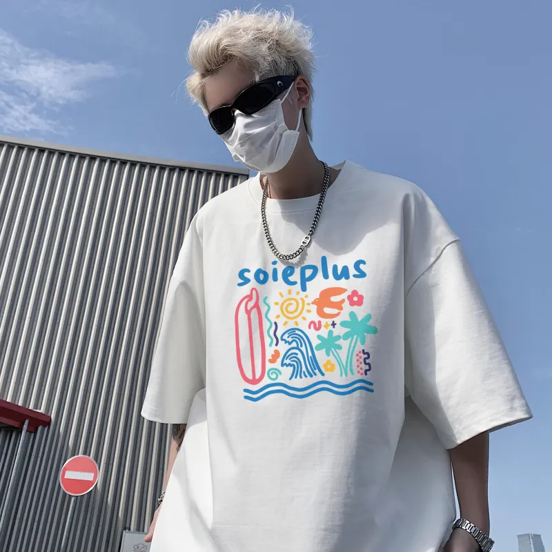 SOIE T Shirts Unisex White-2