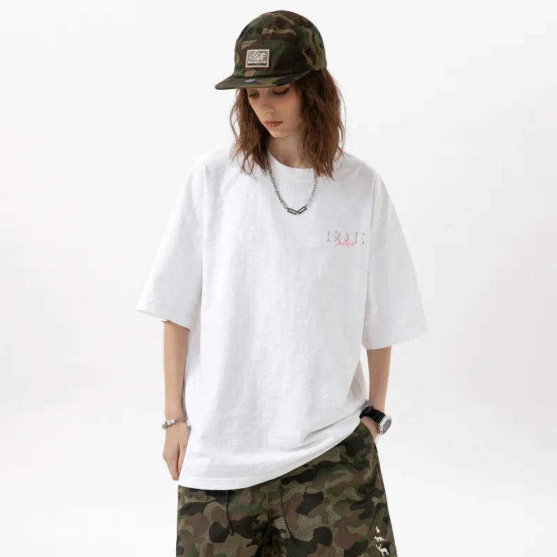 SOIE T Shirts Unisex White-3