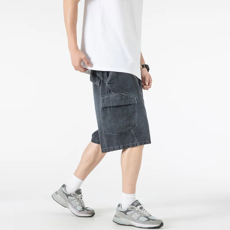 SOIE Denim Shorts Unisex-8