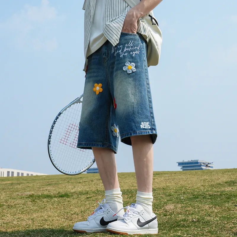SOIE Denim Shorts Unisex-8