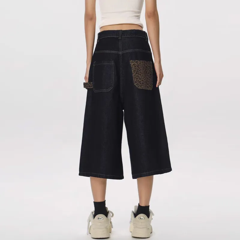SOIE Denim Shorts Unisex-4