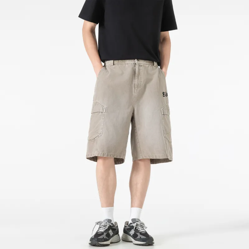 SOIE Denim Shorts Unisex-3