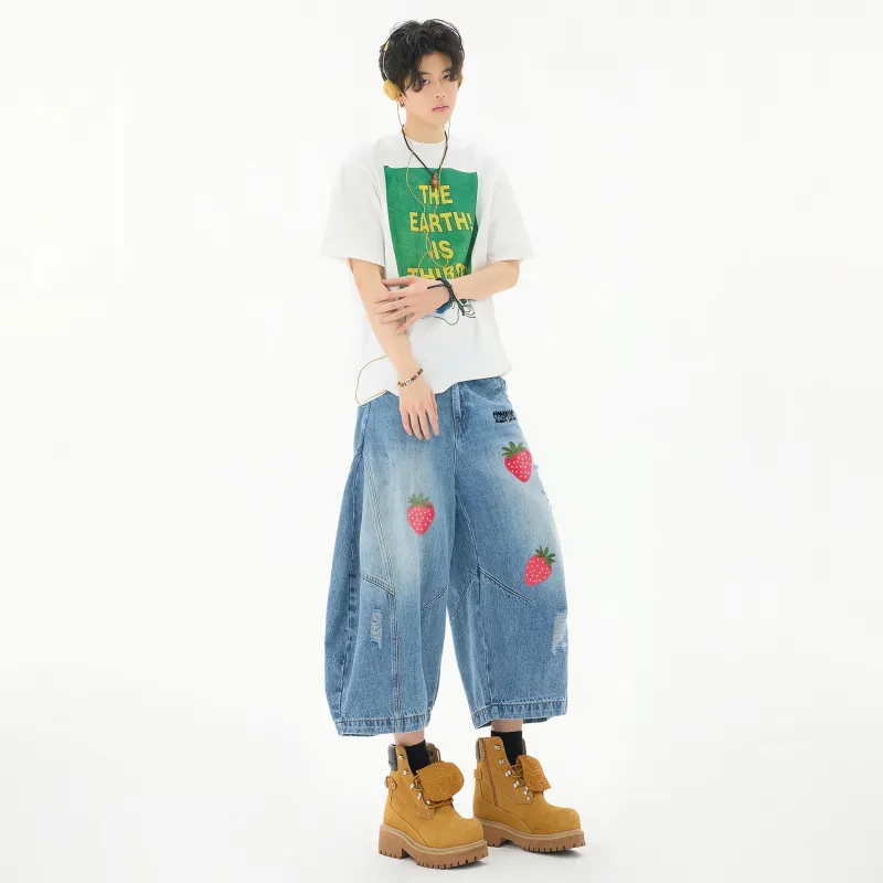 SOIE Denim Shorts Unisex-3