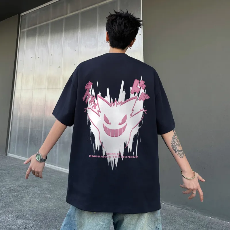 SOIE T Shirts Unisex Navy Blue-2