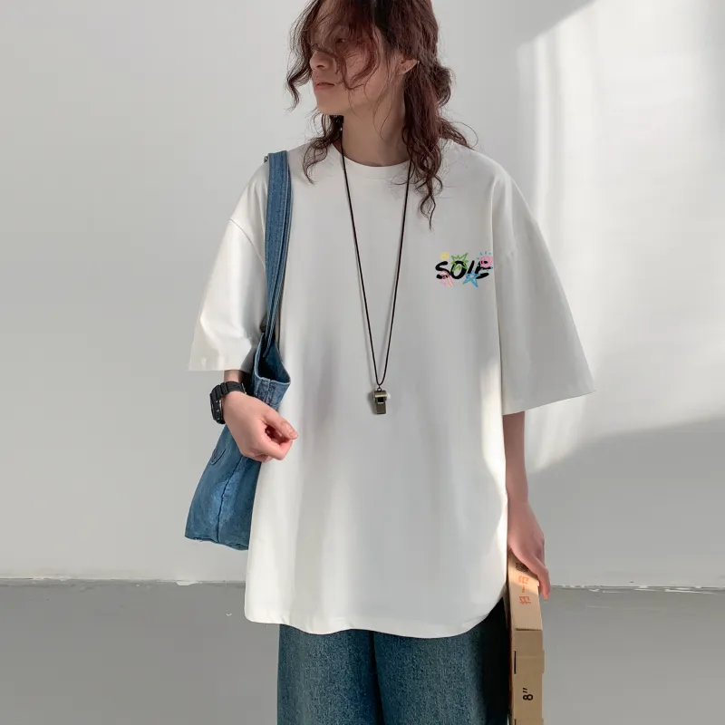 SOIE T Shirts Unisex White-3