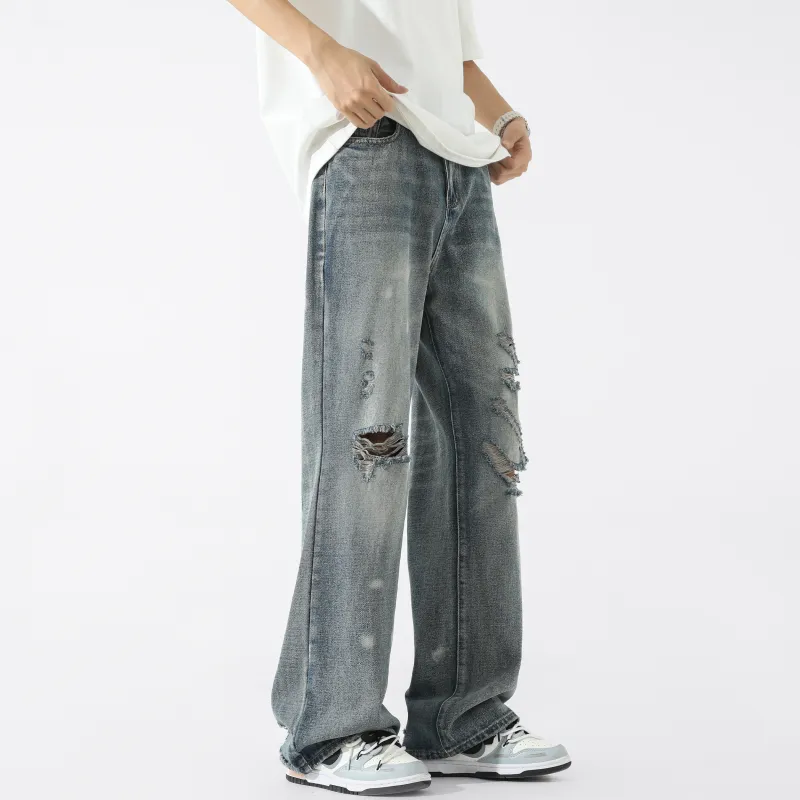 SOIE Jeans Unisex Blue-3