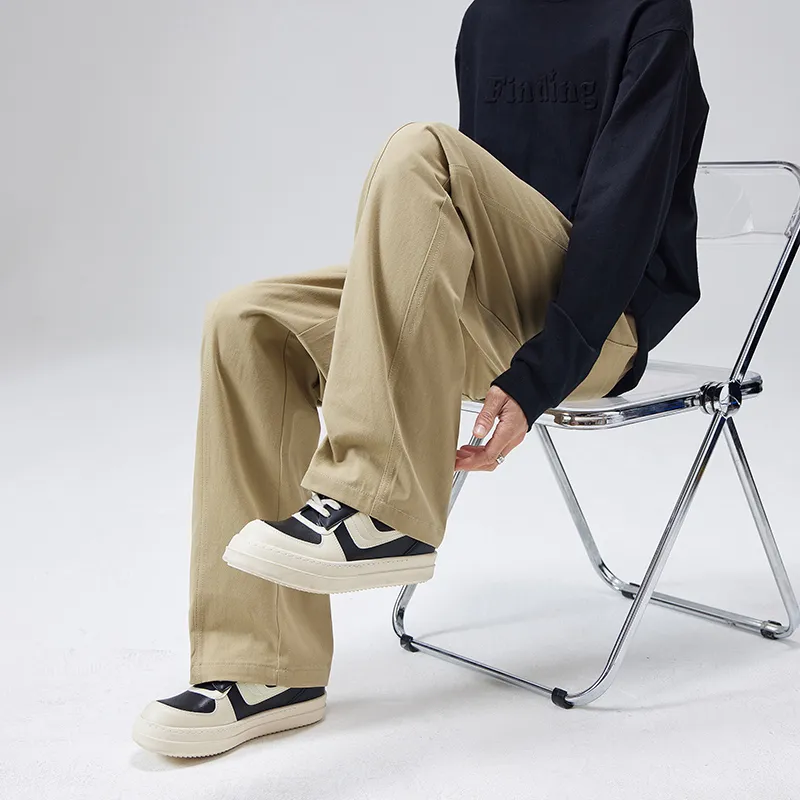 WOOD SOON Casual Pants Unisex-13