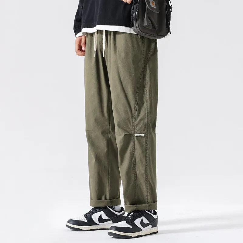 WOOD SOON Casual Pants Unisex-4