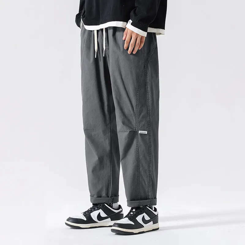 WOOD SOON Casual Pants Unisex-10