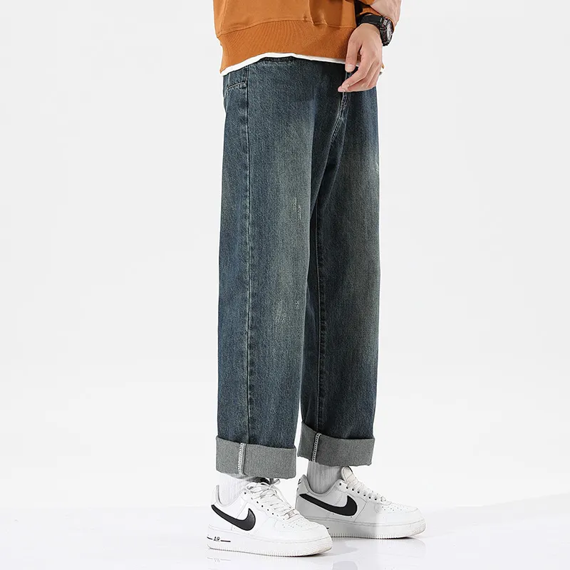 WOOD SOON Jeans Men's Nostalgic Blue-9