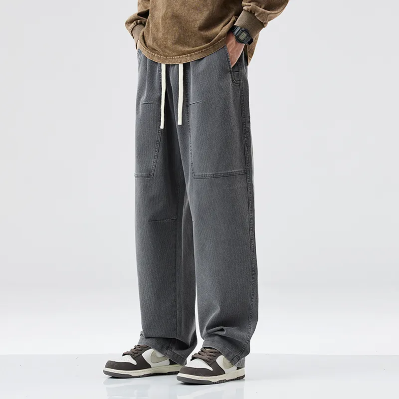 WOOD SOON Casual Pants Men-16