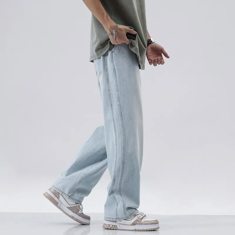 WOOD SOON Jeans Men's Light Blue-6