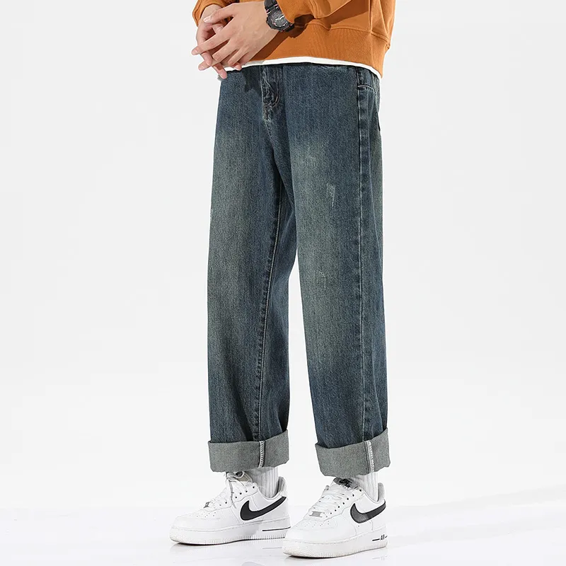 WOOD SOON Jeans Men's Nostalgic Blue-8