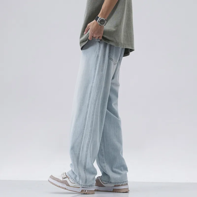 WOOD SOON Jeans Men's Light Blue-3
