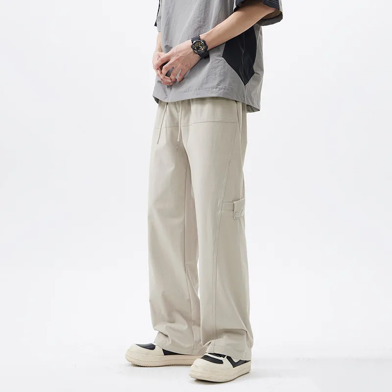 WOOD SOON Casual Pants Unisex-11