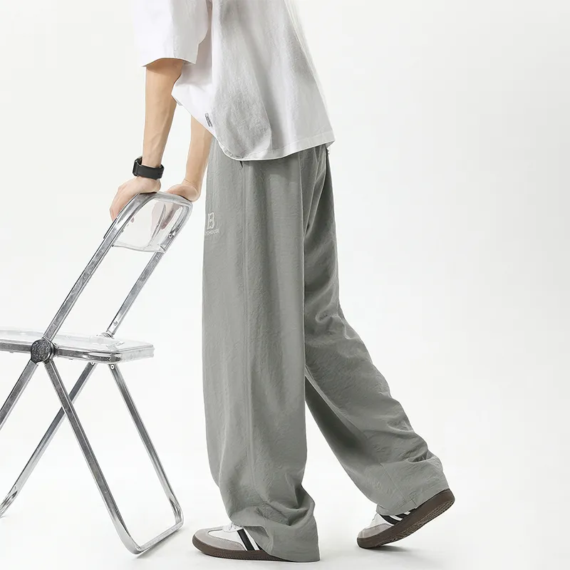 WOOD SOON Casual Pants Unisex-14