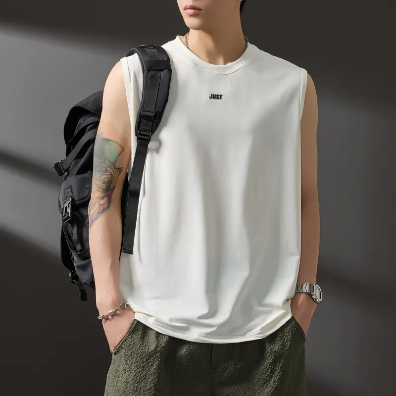 WOOD SOON Tank Tops Men-17