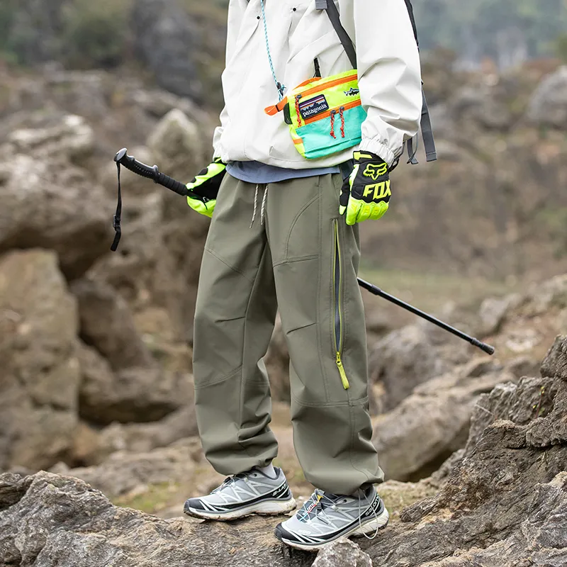 WOOD SOON Casual Pants Unisex-4